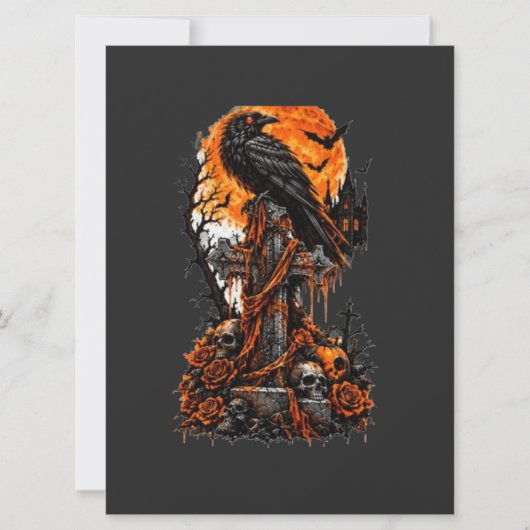 Raven & Geheime Begraafplaats Kaart (Voorkant)
