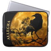 Raven Gel Laptop Sleeve (Voorkant)