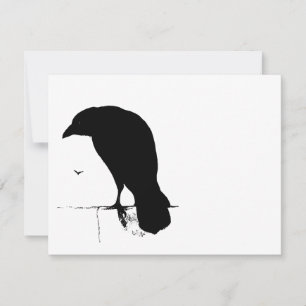  Raven - Gepersonaliseerd Gothic Kroes Ravens