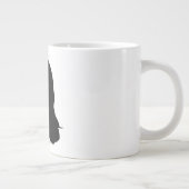  Raven - Gepersonaliseerd Gothic Kroes Ravens Grote Koffiekop (Rechts)