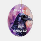 Raven gepersonaliseerd Ornament (Rechts)