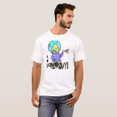 raven - Gepersonaliseerd T-shirt (Voorkant volledig)