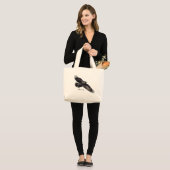 Raven Gifts Grote Tote Bag (Voorkant (model))