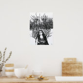 Raven Girl Poster (Keuken)