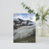 Raven Glacier, Alaska Briefkaart (Staand voorkant)