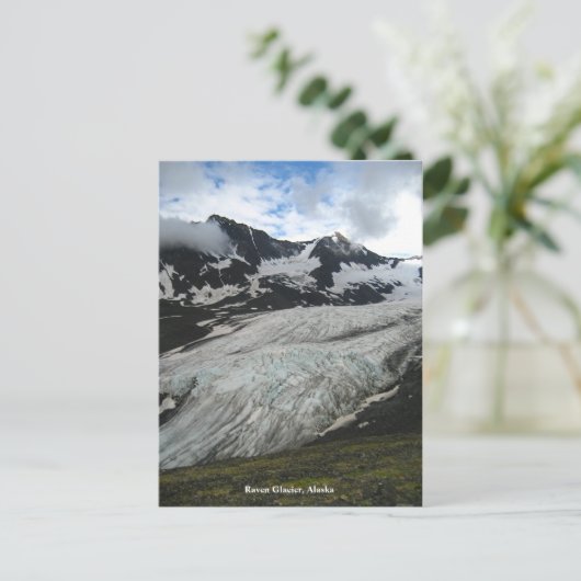 Raven Glacier, Alaska Briefkaart (Staand voorkant)