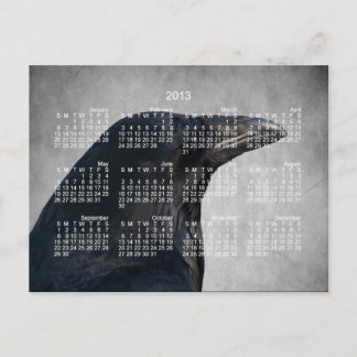 Raven Glamor Shot Agenda 2013 Briefkaart