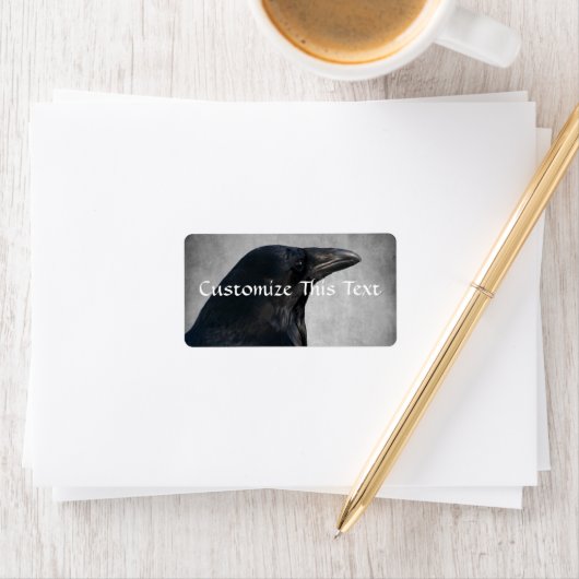 Raven Glamor Shot Etiket (Insitu)