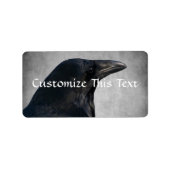 Raven Glamor Shot Etiket (Voorkant)