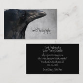 Raven Glamor Shot Visitekaartje (Voorkant / Achterkant)