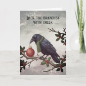 Raven Gotische Winter Kaart (Voorkant)