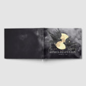 Raven & Gouden Maan Gotische Bruiloft Gastenboek (Volledig)