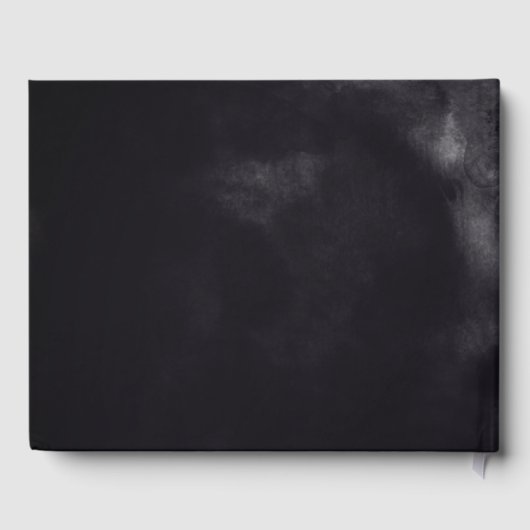 Raven & Gouden Maan Gotische Bruiloft Gastenboek (Achterkant)