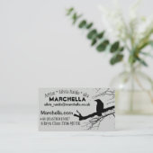 Raven Gray Visitekaartje (Staand voorkant)