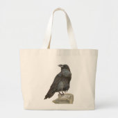 Raven Grote Tote Bag (Voorkant)