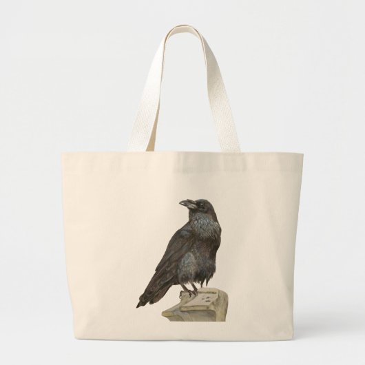 Raven Grote Tote Bag (Voorkant)