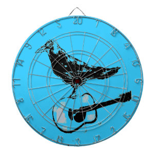 raven guitar dartbord