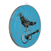 raven guitar dartbord (Voorkant Links)