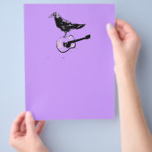 raven guitar flyer (Hand)