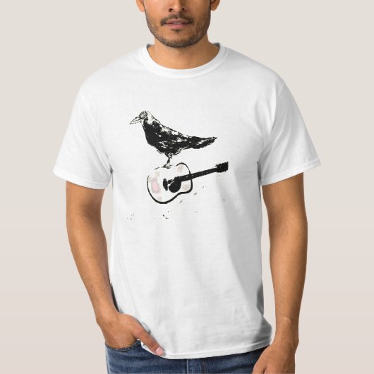 raven guitar t-shirt (Voorkant)