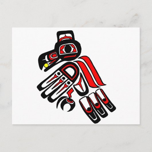 raven haida 2009 briefkaart (Voorkant)