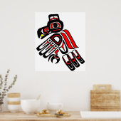 raven haida poster (Keuken)