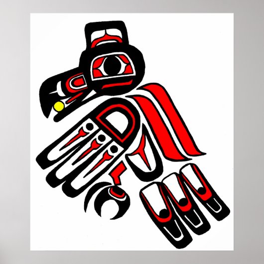raven haida poster (Voorkant)