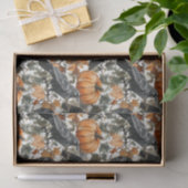 Raven Halloween Pompoenen Waterverf Herbst Tissuepapier (Geschenk)