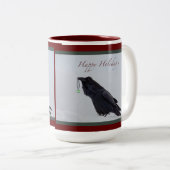 Raven Happy Holiday's Mok (Voorkant rechts)