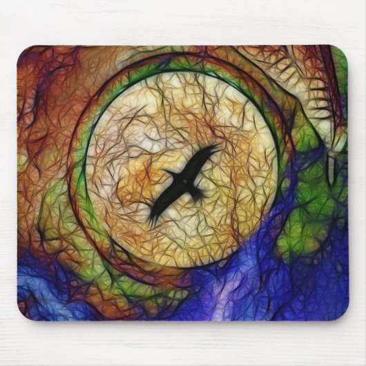 Raven Hawk Muismat (Voorkant)