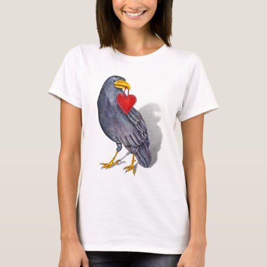 Raven Heart T-shirt (Voorkant)