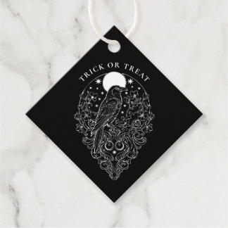 Raven Hemels Halloween Trick or Treat Cadeautags Bedankjes Labels