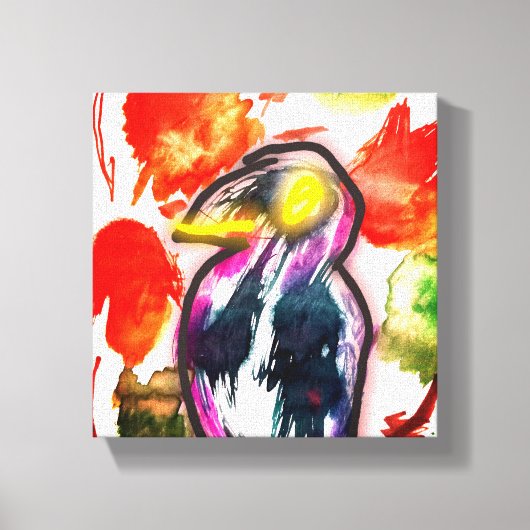 Raven herfst canvas afdruk (Voorkant)