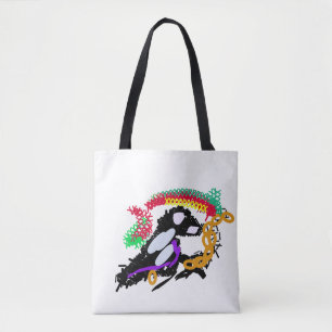 Raven herfst tote bag