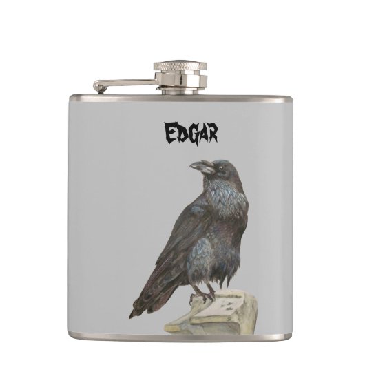 Raven Heupfles (Voorkant)
