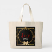 Raven Holiday Radiance Grote Tote Bag (Achterkant)