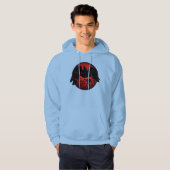 Raven Hoodie Unisex Raven/Crow Art Shirten (Voorkant volledig)