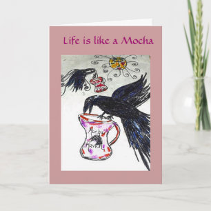 Raven houdt van Mochas Kaart