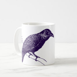 Raven Illustration-Mok Koffiemok