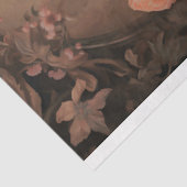 Raven in Bloemen 2 Decoupage Papier (Detail)