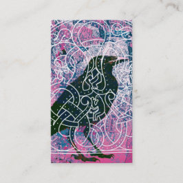Raven in de Runestone Visitekaartje