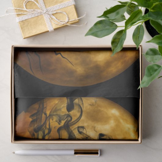 Raven in het motorlicht tissuepapier (Geschenk)