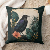 Raven in the Emerald Garden Kussen (Deken)