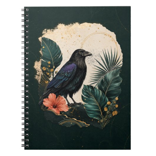 Raven in the Emerald Garden Notitieboek (Voorkant)