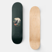 Raven in the Emerald Garden Persoonlijk Skateboard (Voorkant)