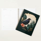 Raven in the Emerald Garden Planner (Display)