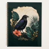 Raven in the Emerald Garden Planner (Voorkant)