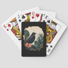 Raven in the Emerald Garden Pokerkaarten