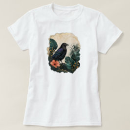 Raven in the Emerald Garden T-shirt
