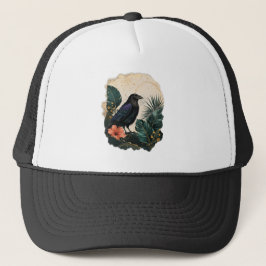 Raven in the Emerald Garden Trucker Pet
